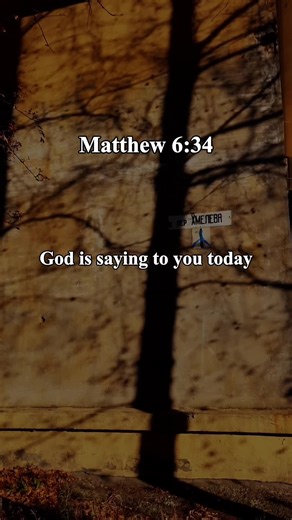 Daily Prayer Inspiration from Matthew 6:34