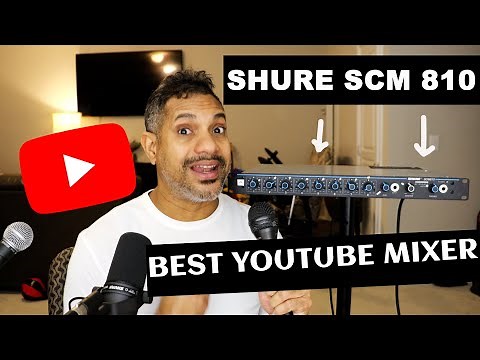 Shure SCM810 Eight Channel Automatic Microphone Mixer Review