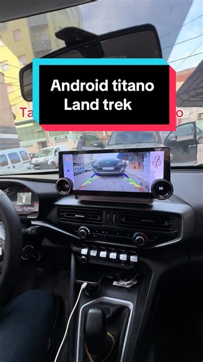 Écran Android pour Fiat Titano et Peugeot Land Trek