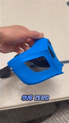 My Sub-Zero Cosplay Mask