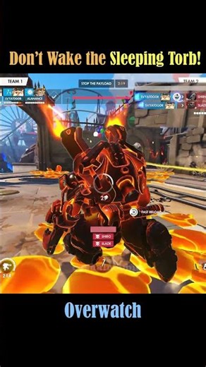 They Woke the Sleeping Torb🔥 #overwatch2 #overwatch