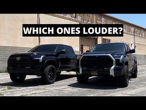 2022 Tundra MAGNAFLOW Overland VS Street Series