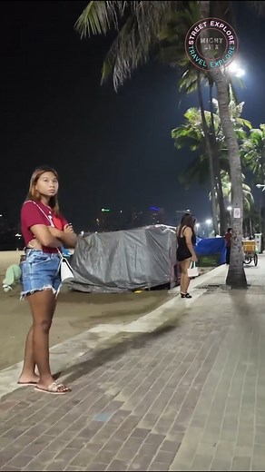 🚶🚶walk in pattaya beach #pattayabeach #streetexplore #pattayacity #pattaya #pattayathailand | Street explore