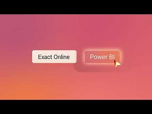 How to connect Exact Online with Power BI