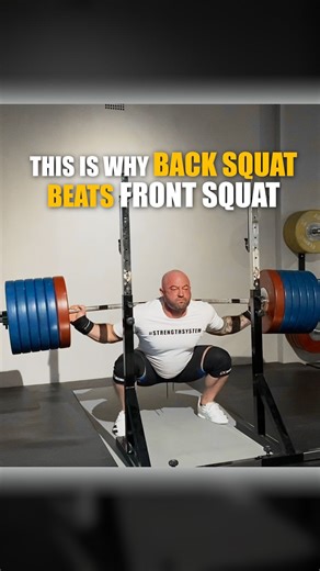 Sebastian Oreb | Online Coach & Mentor for Personal Trainers on Instagram: "Squat position changes what you build. The more upright your torso, the more knee bend you get. More knee bend = more quadriceps. The more you lean forward, the more you reduce knee bend and shift stress toward the hips. Now you’re building more glutes and adductors. That part is simple. But position isn’t the only variable. Loadability matters just as much. A counterbalanced heel-elevated squat puts you in a beautiful u