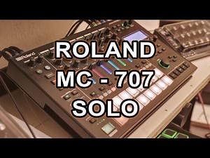 Roland MC-707 // SOLO Project // with download mpj file