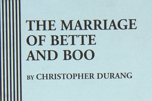 'The Marriage of Bette and Boo' (Bette)