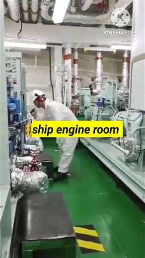 Ship Engine Room Tour | How Ship Engine Room Work 🚢 #shorts #engineroom #ship #subscribe #viral
