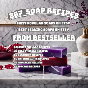 267 Homemade Soap Recipes: Natural Soap Making (PDF Pattern) - Etsy