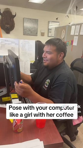 Too Cute: Computer Poses Inspired by Office Humor