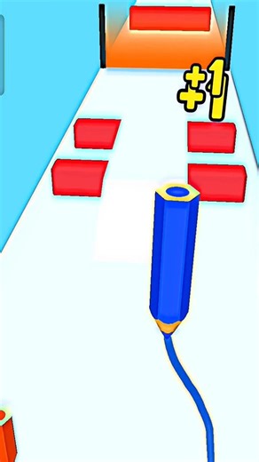 #pencil runner 3d level 10 || game play 😜🤓