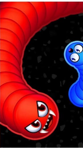 🐍worms zone magic game || smart snake 😱 ||wait for end #viral #shorts