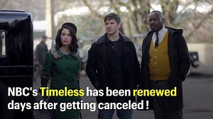 NBC Renews 'Timeless' for Season 2