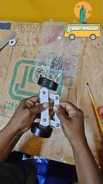 #kumari miniatures#handmade miniatures#bus #axile#chesis#wheel turning #non rc
