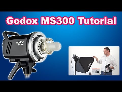 Godox MS300 Studio Flash : All You Need to Know Tutorial.