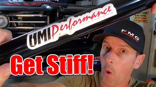 UMI Performance bolt-in chassis stiffening upgrade for A-body cars