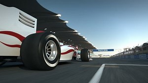 Formula One Race Car Speeding Along Stock Footage Video (100% Royalty-free) 4811444 | Shutterstock