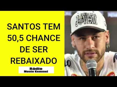 According to mathematicians, Santos' chances of being relegated are 50.5%.