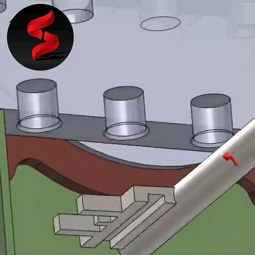 Door lock mechanism 3d model design in Solidworks #solidworks #lock #doorlocks #trending #music
