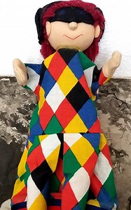Vintage Pop-up Push up Hand Made Cone Puppet on Wooden Stick. - Etsy UK