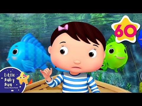 12345 Once I Caught A Fish Alive | Nursery Rhymes and Kids Songs | Little Baby Bum | Animal for Kids