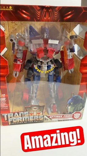 Will the batteries still work?! 2008 RotF Leader Class Optimus Prime. #transformers #toys