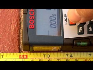Medidor de Distancia Laser Bosch GLR-225
