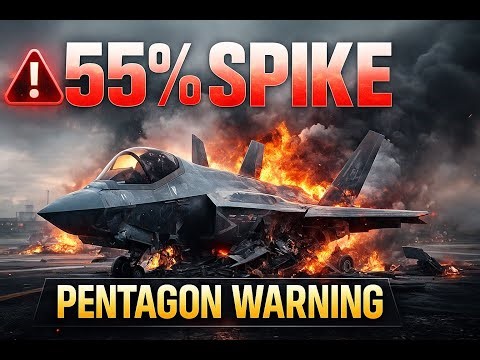 Pentagon Alarm: US Military Aircraft Crashes Surge 55% in New Report
