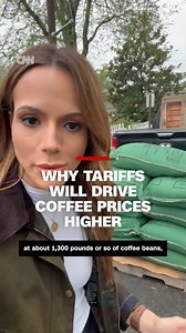 198K views · 1.7K reactions | Only about 1% of coffee beans consumed in America are sourced domestically. That means the bulk of coffee beans needed to satisfy US coffee cravings will soon be subject to tariffs. CNN's Isabel Rosales visited a Georgia coffee shop to discuss what the new tariffs will mean for business. | CNN | Facebook
