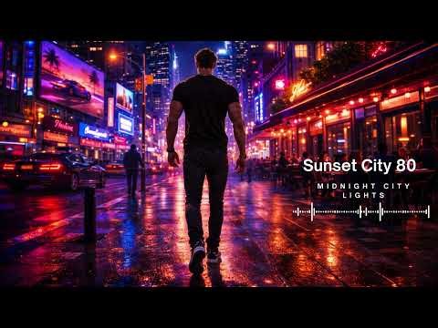 Midnight City Lights 🌃🎧 Midnight Neon Dreams | Synthwave • Night Drive • Retro 80