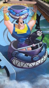 25K views · 582 reactions | Kronk and Yzma from “The Emperor’s New Groove” ride their roller coaster in this sidewalk art at EPCOT International Festival of the Arts! This would make an amazing ride at Walt Disney World. 3D chalk artist Chris Carlson created this art over the weekend. #emperorsnewgroove #kronk #yzma #epcotfestivalofthearts #epcotinternationalfestivalofthearts #artfulepcot #chalkart #disneycharacters #disneyart | Mousesteps | Facebook