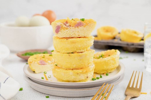 Ham & Cheese Egg Muffins