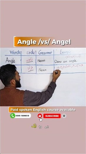 Angel vs Angle 😇📐 | Common English Mistake You Must Fix!