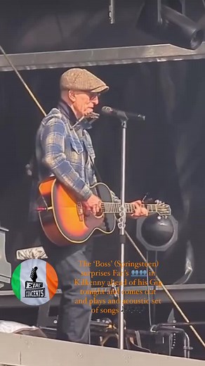 Bruce Springsteen Live Performance in Kilkenny: Adlib and 'Save the Last Dance for Me'