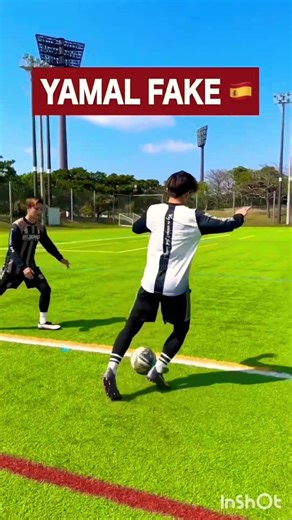 Recreating viral dribbling skills #football #soccer #shorts