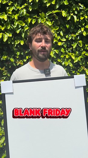 BLANK FRIDAY 40% OFF FREE SHIPPING - Signature Linen Cotton canvas - Solid Wood Frame - Courier safe packaging - Free Shipping | Blank Inspiration