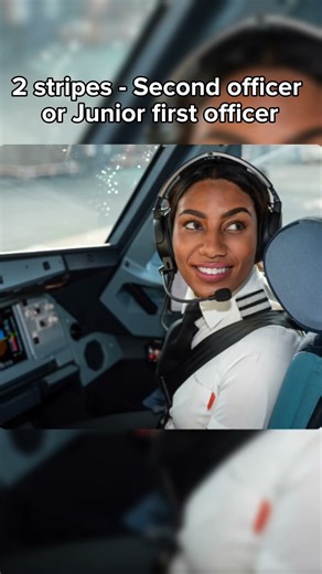 Guide to stripes on a pilots uniform #aviation #pilot
