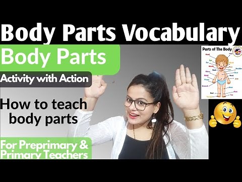 How to teach Body Parts | Body Parts Activity with Action | Body Parts Vocabulary And Quiz For Kids