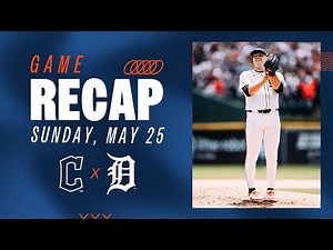 Game Highlights: Tigers Score 5 in the 4th, Skubal Pitches Complete Game Shutout | 5/25/25
