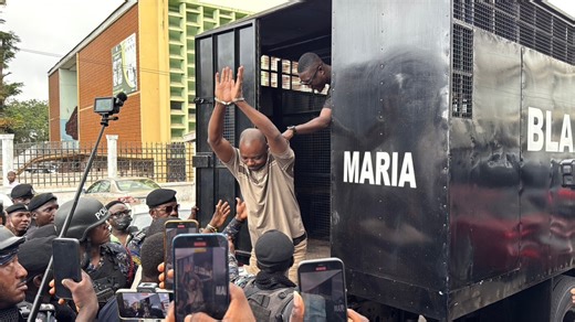 4.3K views · 51 reactions | LIVE UPDATE: Misunderstanding in court premises as Abronye arrives again in Police Black Maria | GHANA News | Facebook