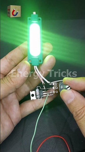 Control LED brightness smoothly with just one knob! 😲⚡ Watch this!