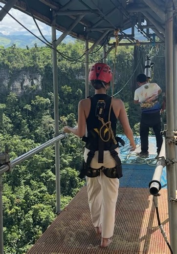 Experiencing The Plunge at Danao Adventure Park