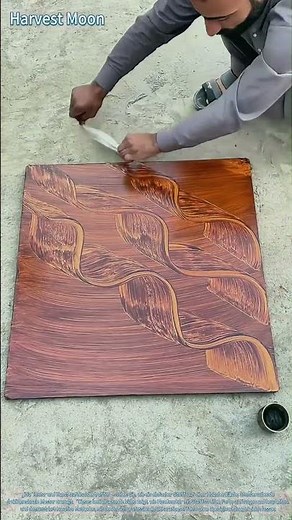 Maltechniken mit Stoff! Dekorative Lackierung von Holzgegenständen