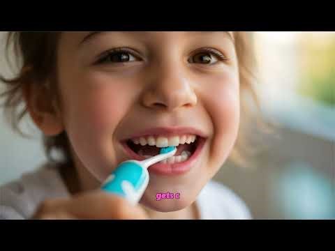 Kids learning how to bruth their teeth - Kids learning