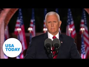 Mike Pence delivers speech on "law and order" at 2020 RNC (FULL) | USA TODAY