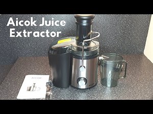 Aicok Juice Extractor GS-332: How To Quickly Assemble and Reassemble Aicok Juicer