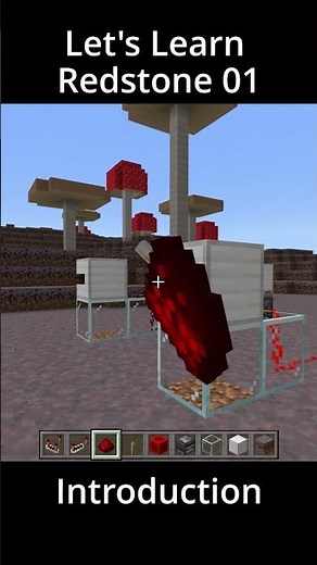 Let's Learn Redstone with OmLedu | Basic Introduction 01 | Minecraft Bedrock Redstone Tutorial