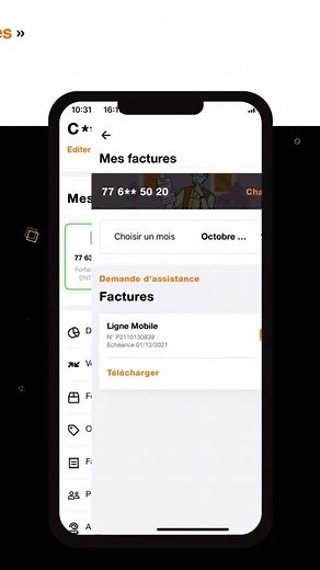 Comment télécharger une facture mobile avec Orange et Moi