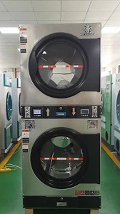 Factory Supply  Coin Operated Washer Commercial Laundry Equipment for Hotel and School