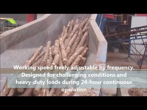 Drum Debarker, rotary debarker, log debarking machine